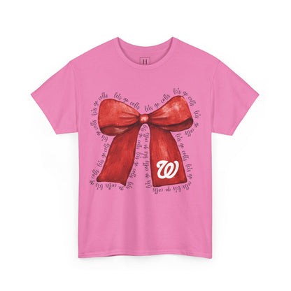 Let's Go Colts Bow - W Logo Unisex T-Shirt