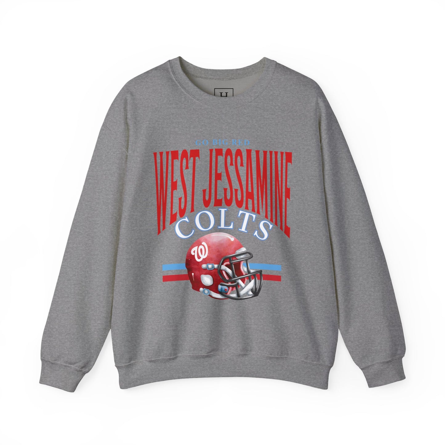 Go Big Red West Jessamine Football - Unisex Sweatshirt