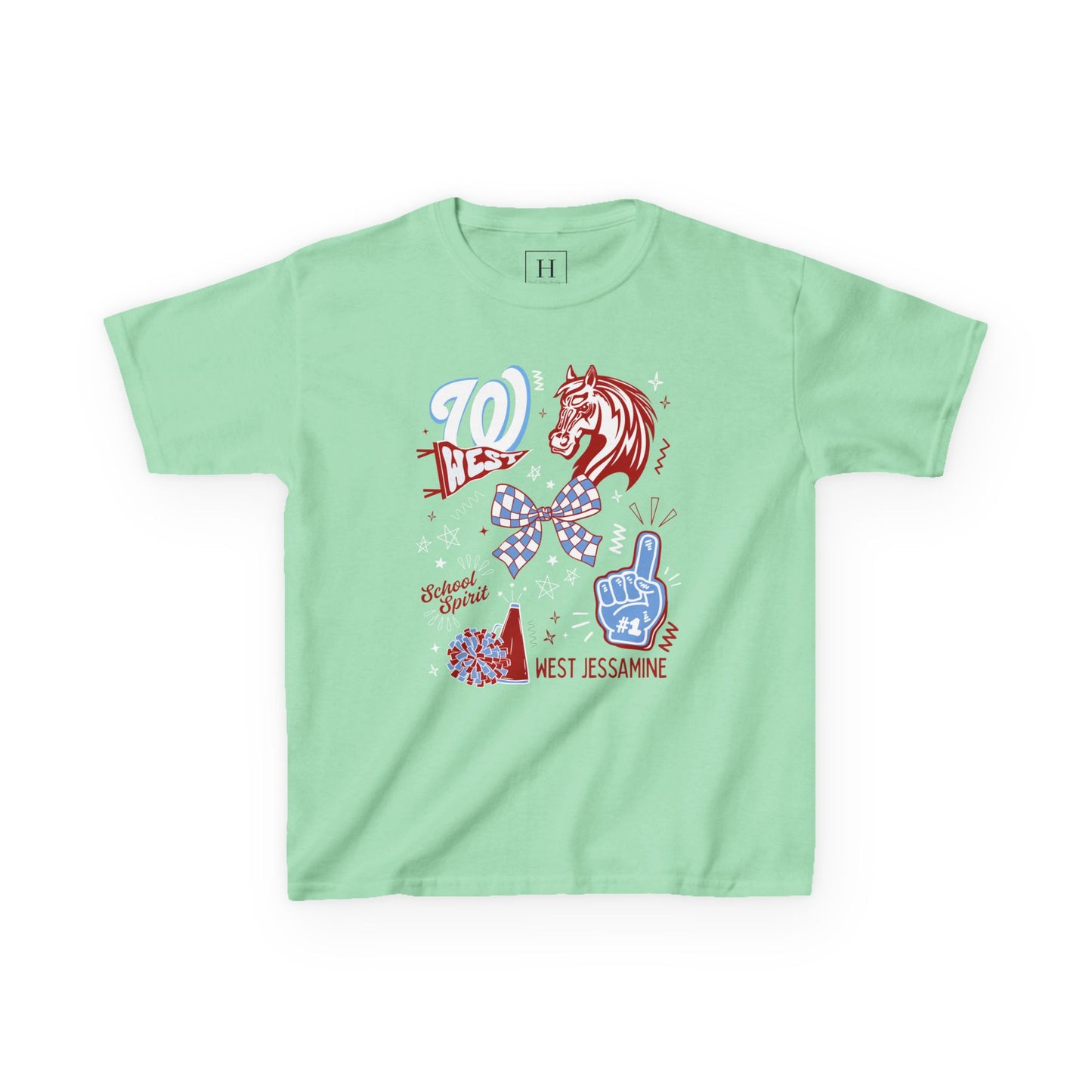 West Jessamine (W) Bow - School Spirit - YOUTH Shirt