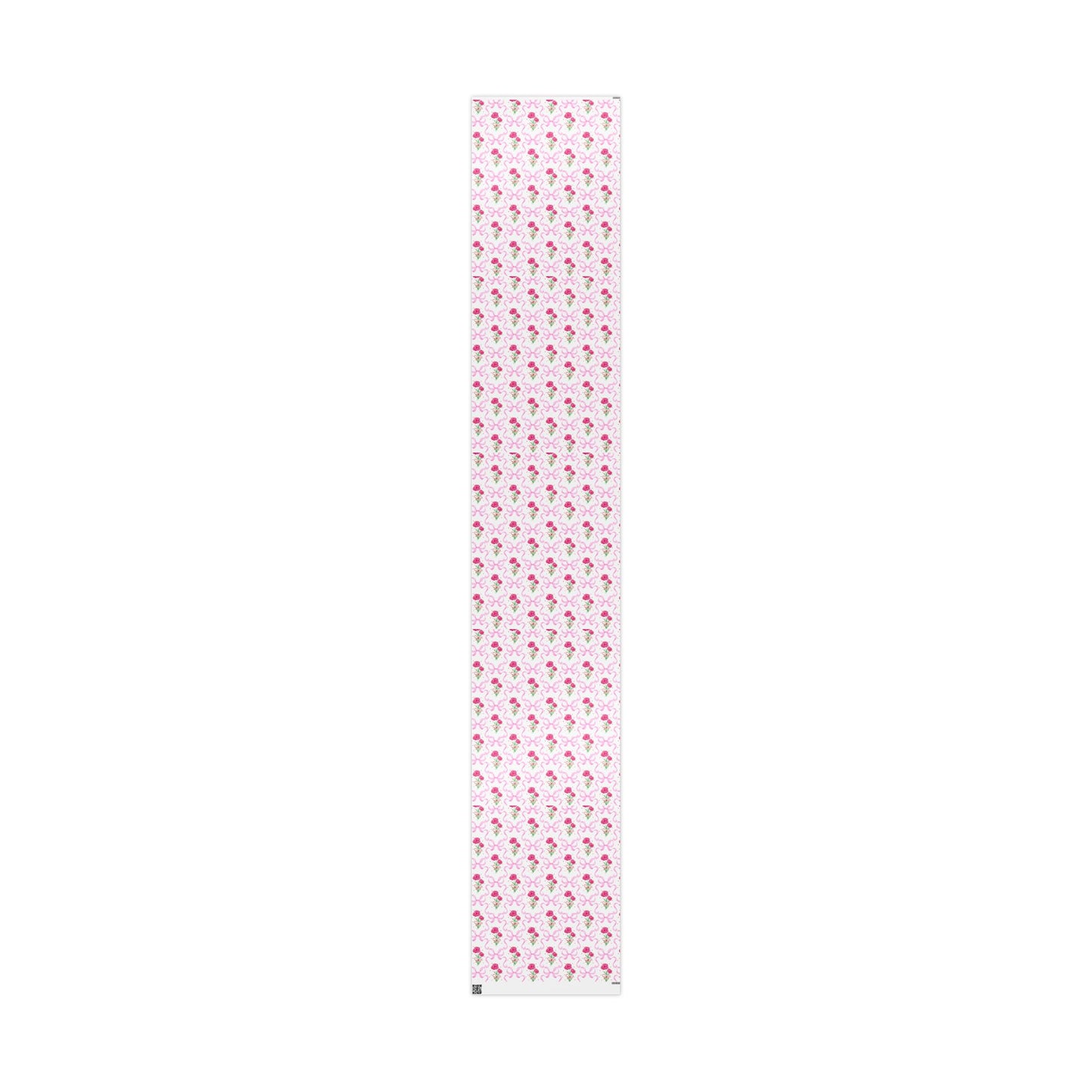 Pink Bows & Flower Wrapping Paper — Coquette Gift Wrap