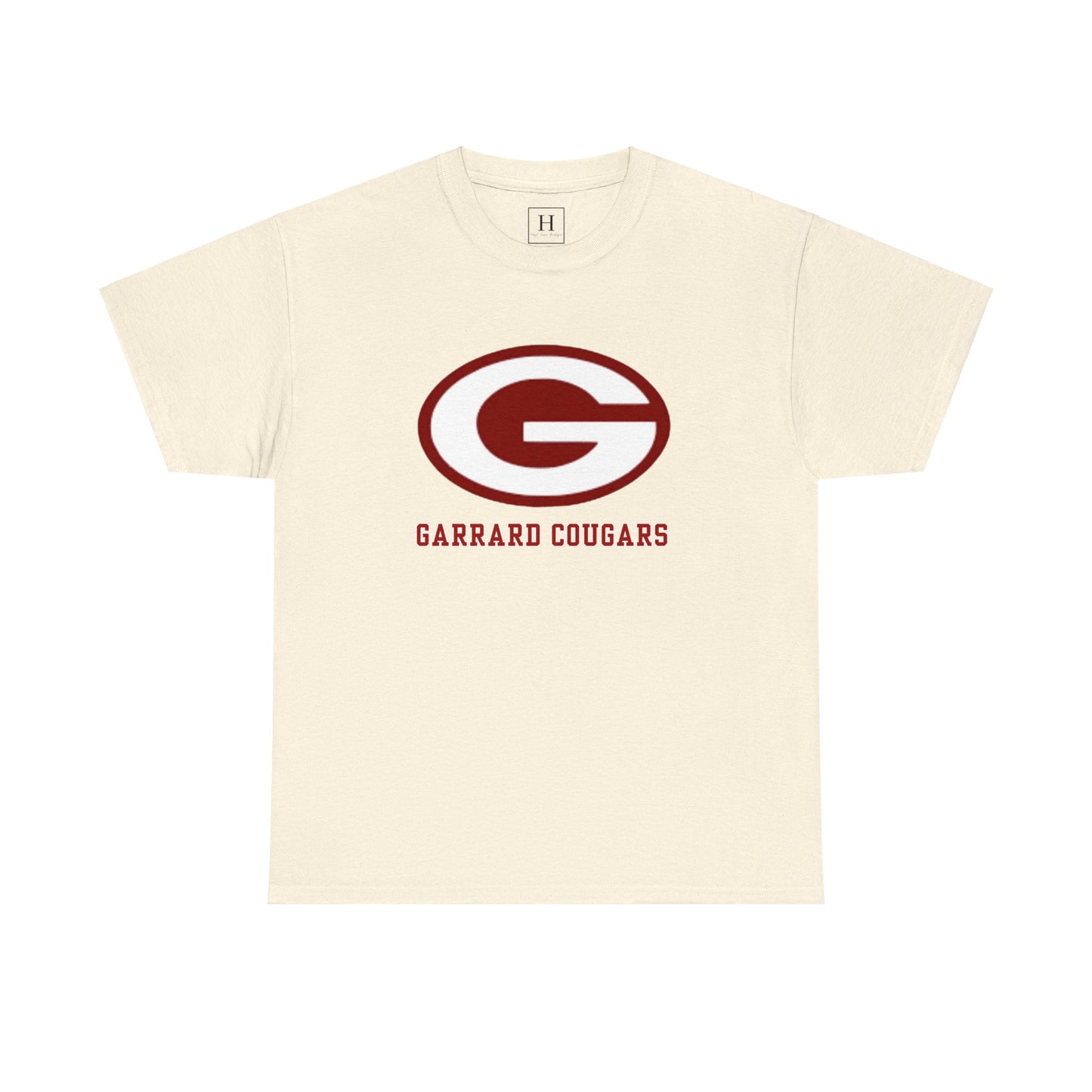 GMS Garrard Middle School Cougars T-Shirt (Front Only)