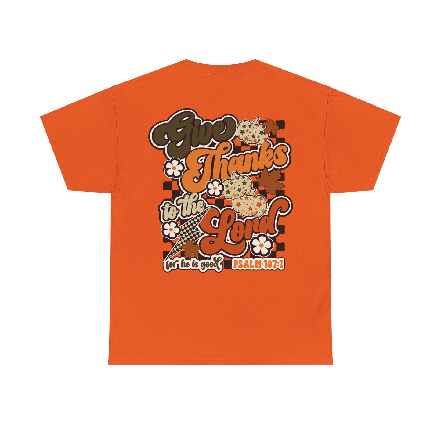 Retro Give Thanks To The Lord T-Shirt