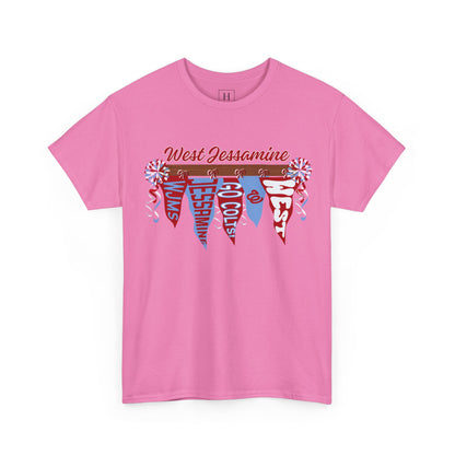 WJMS : West Jessamine Pennant Flags - Unisex Shirt