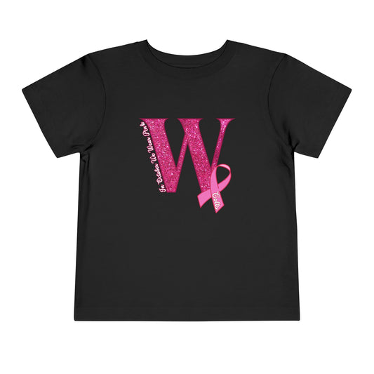 Toddler; West Jessamine (W) In October We Wear Pink; Breast Cancer Awareness  - Unisex T-shirt