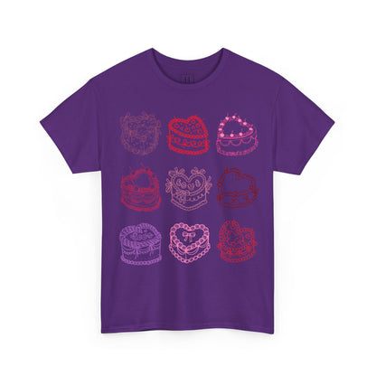 Coquette Cherry Bow Cake T-Shirt