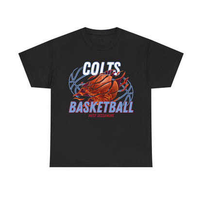 West Jessamine Colts Basketball  —  Unisex T-Shirt