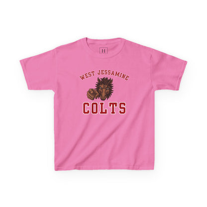 YOUTH --- West Jessamine Colts Mascot - YOU  -- Unisex Tee