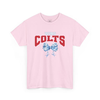 West Jessamine (WJMS) COLTS Coquette Bow Unisex Tee