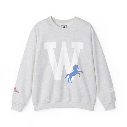 Crewneck Sweatshirt - W HORSE Colts Sweater West Jessamine