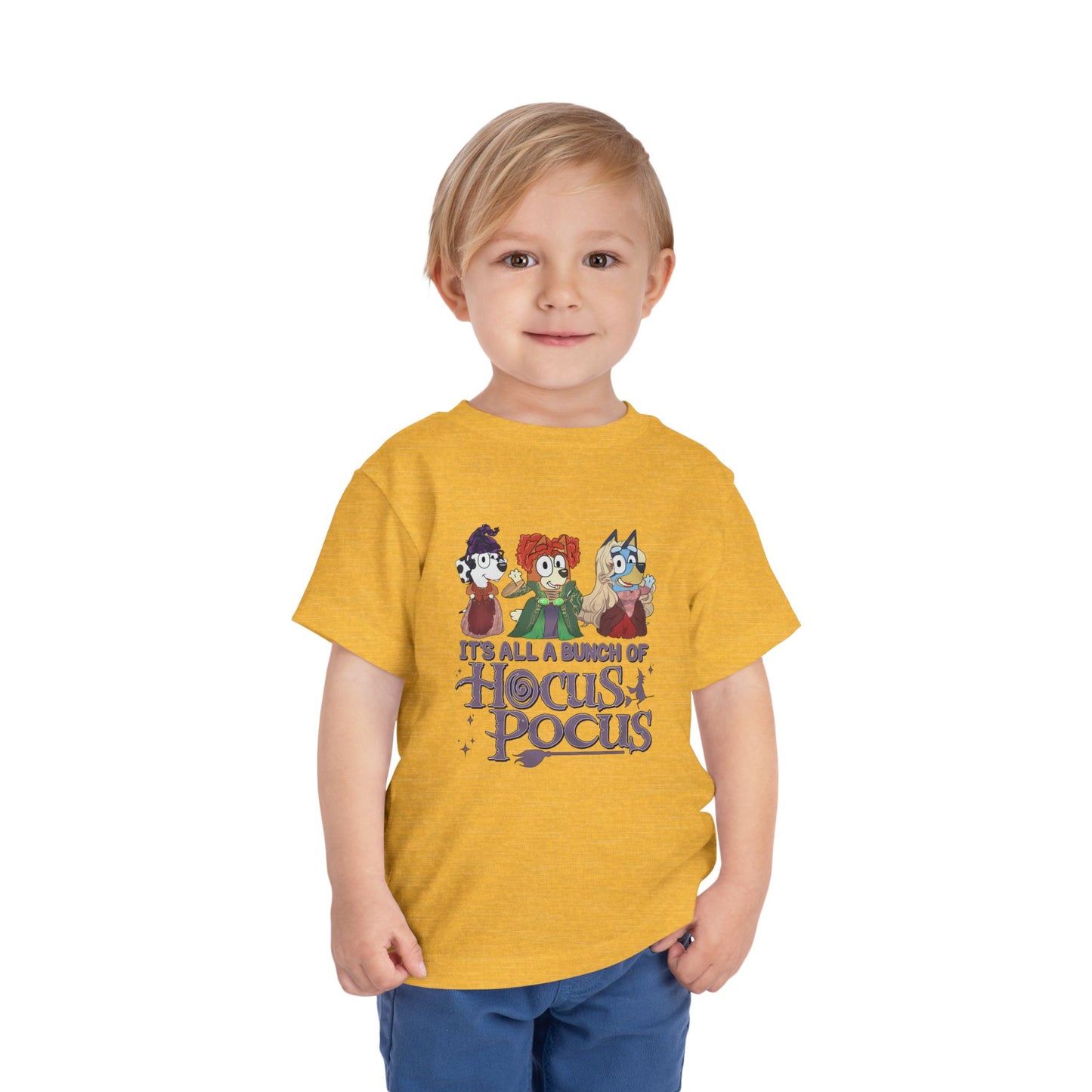 Toddler Bluey Hocus Pocus Halloween T-shirt