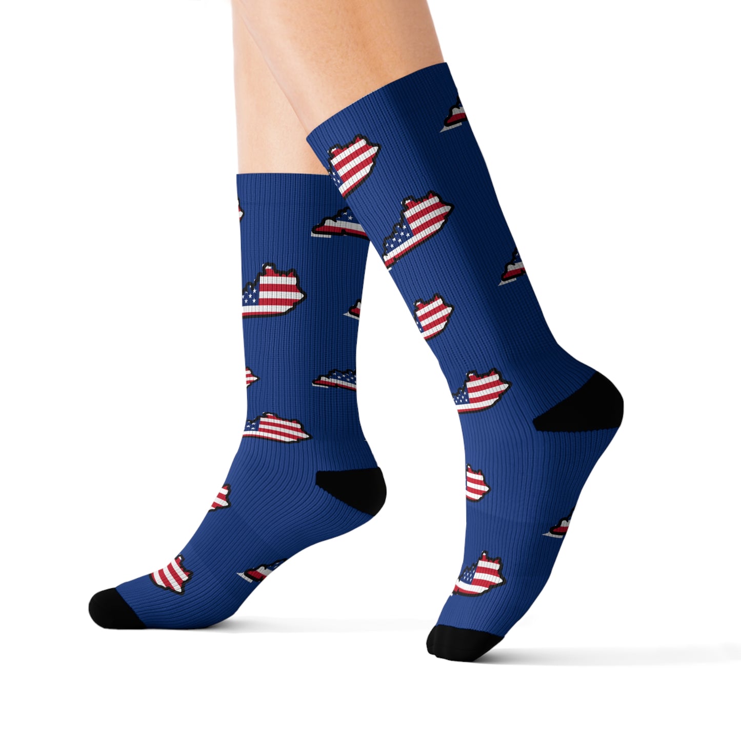 America Kentucky Socks in Blue