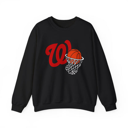 West Jessamine Logo & Basketball- Unisex Sweatshirt