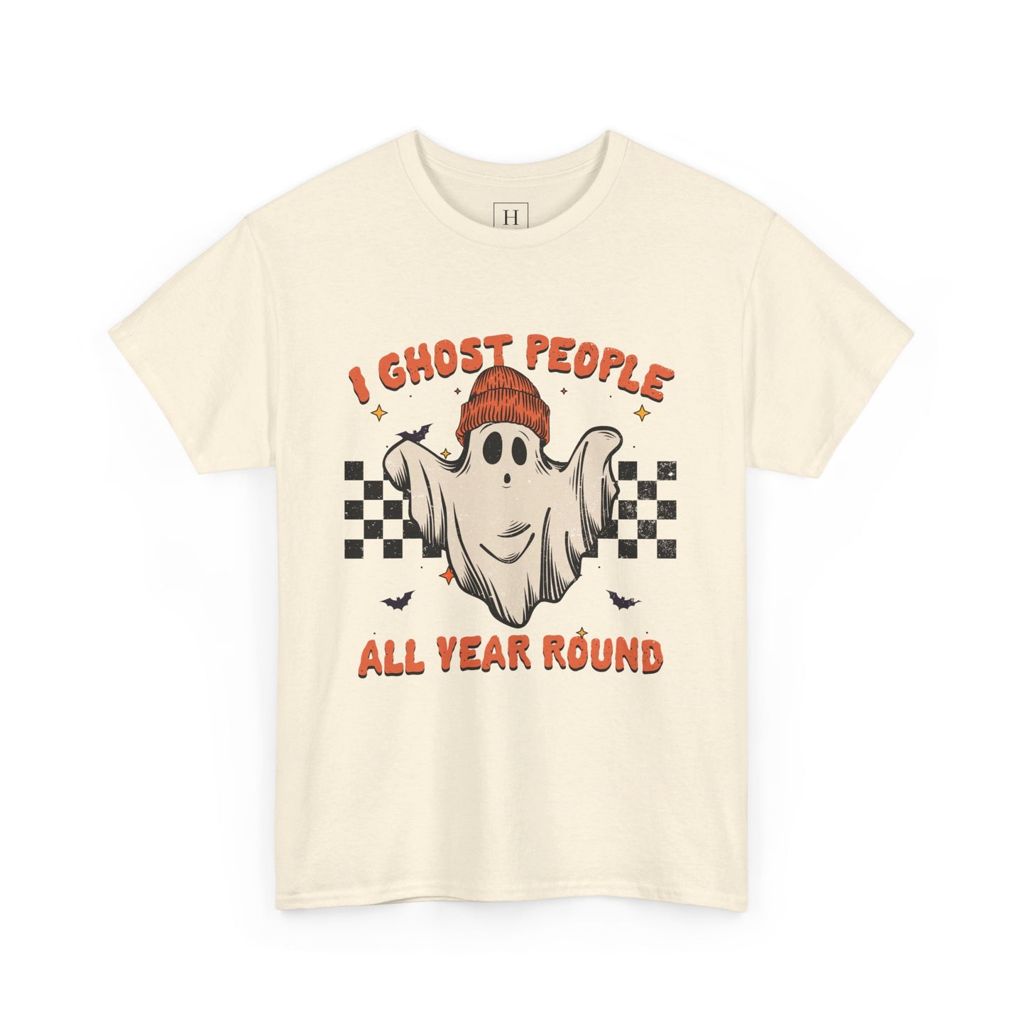Retro Ghost People Year Round Tee