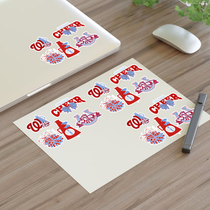 WJMS CHEER STICKERS (20 total)