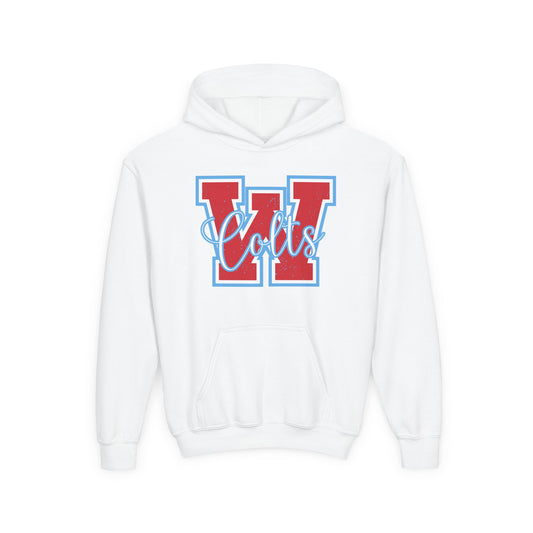 YOUTH -- (W) West Jessamine Colts - Hoodie