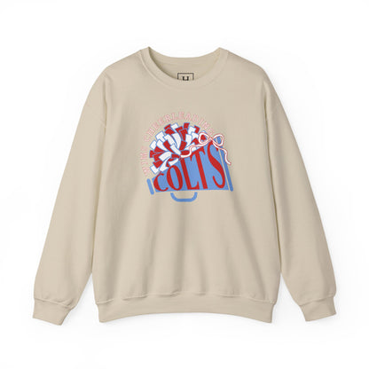 WJMS Cheerleading Megaphone Colts - Unisex Sweatshirt
