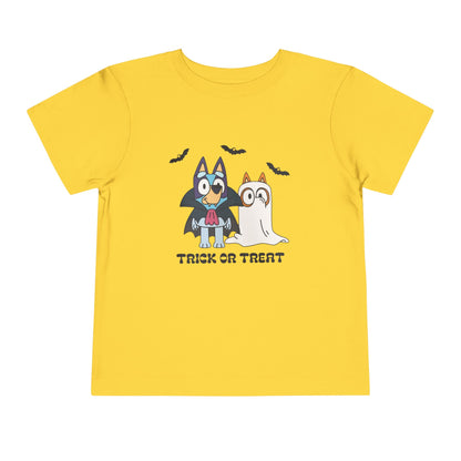Toddler Bluey Trick or Treat T-shirt