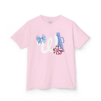 YOUTH -- West Jessamine Cheer Bow, Megaphone & Poms - Unisex Shirt