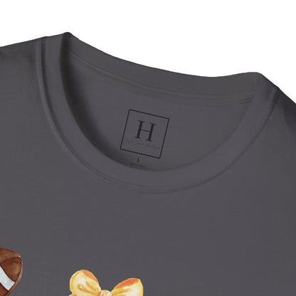 Bows & Football T-Shirt (Front Only)