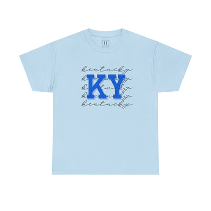 kentucky KY uk blue Short Sleeve Tee