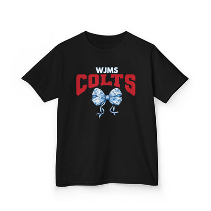 YOUTH - WJMS COLTS Coquette Bow Tee