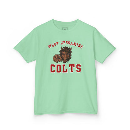 YOUTH --- West Jessamine Colts Mascot - YOU  -- Unisex Tee