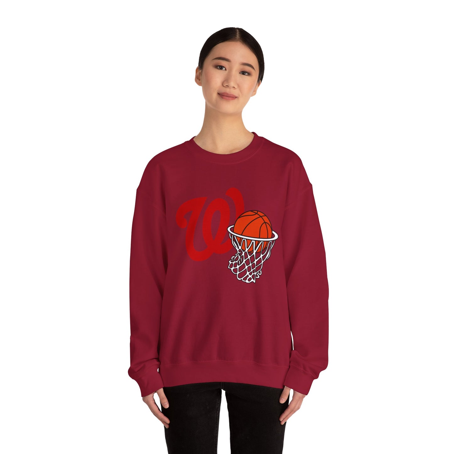 West Jessamine Logo & Basketball- Unisex Sweatshirt