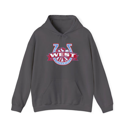 West Jessamine Horseshoe Logo w/ Pom - Cheerleading - Unisex Hoodie