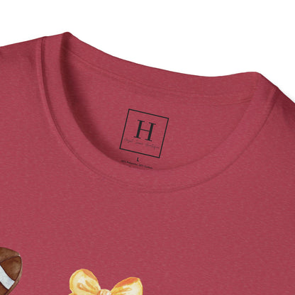 Bows & Football T-Shirt (Front Only)