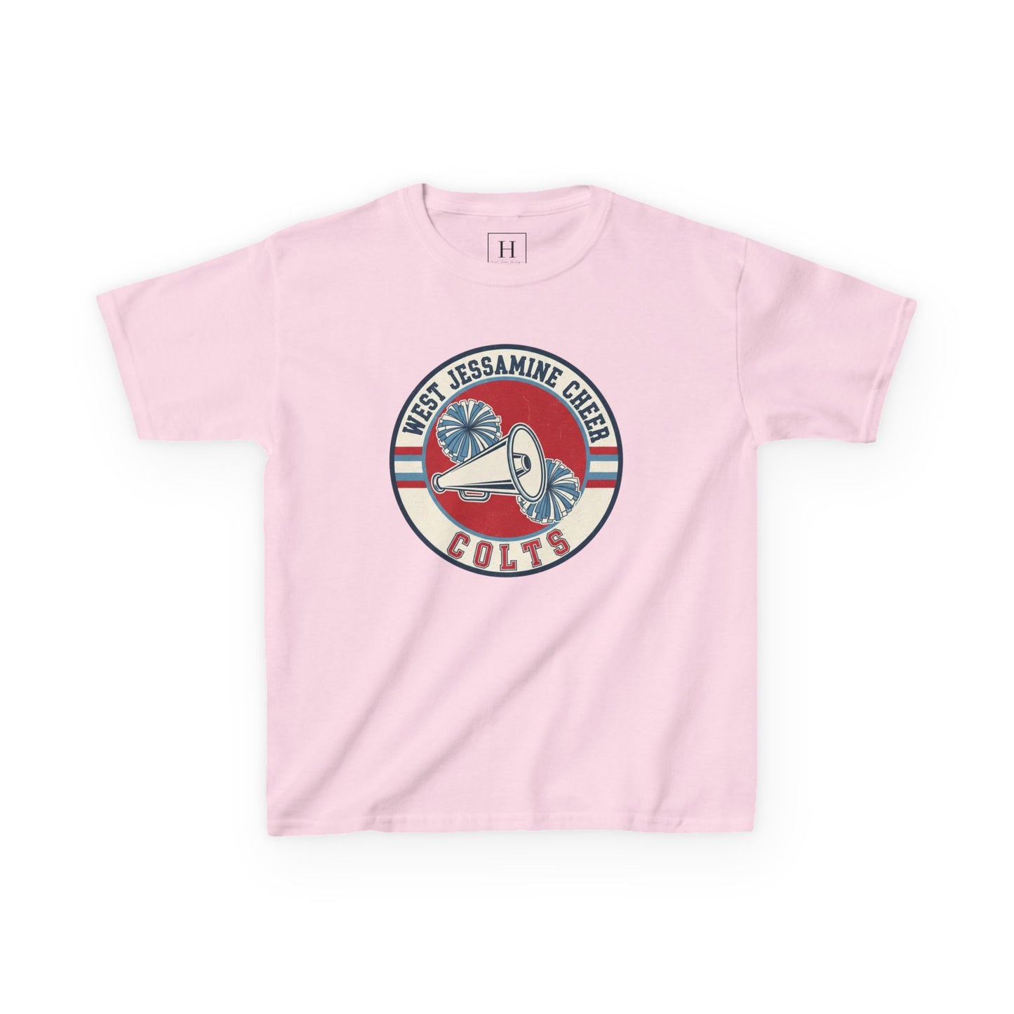 YOUTH -- Vintage West Jessamine Cheer - Colts - Unisex Tee