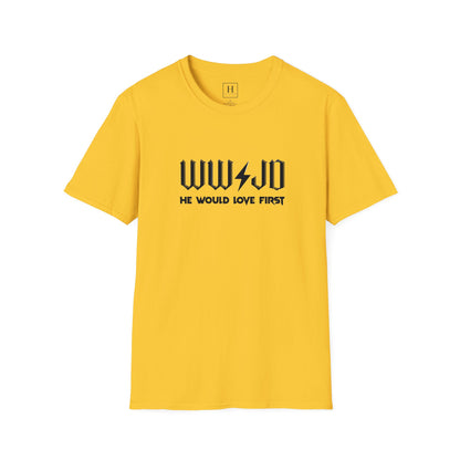 WWJD what would jesus do christian shirt