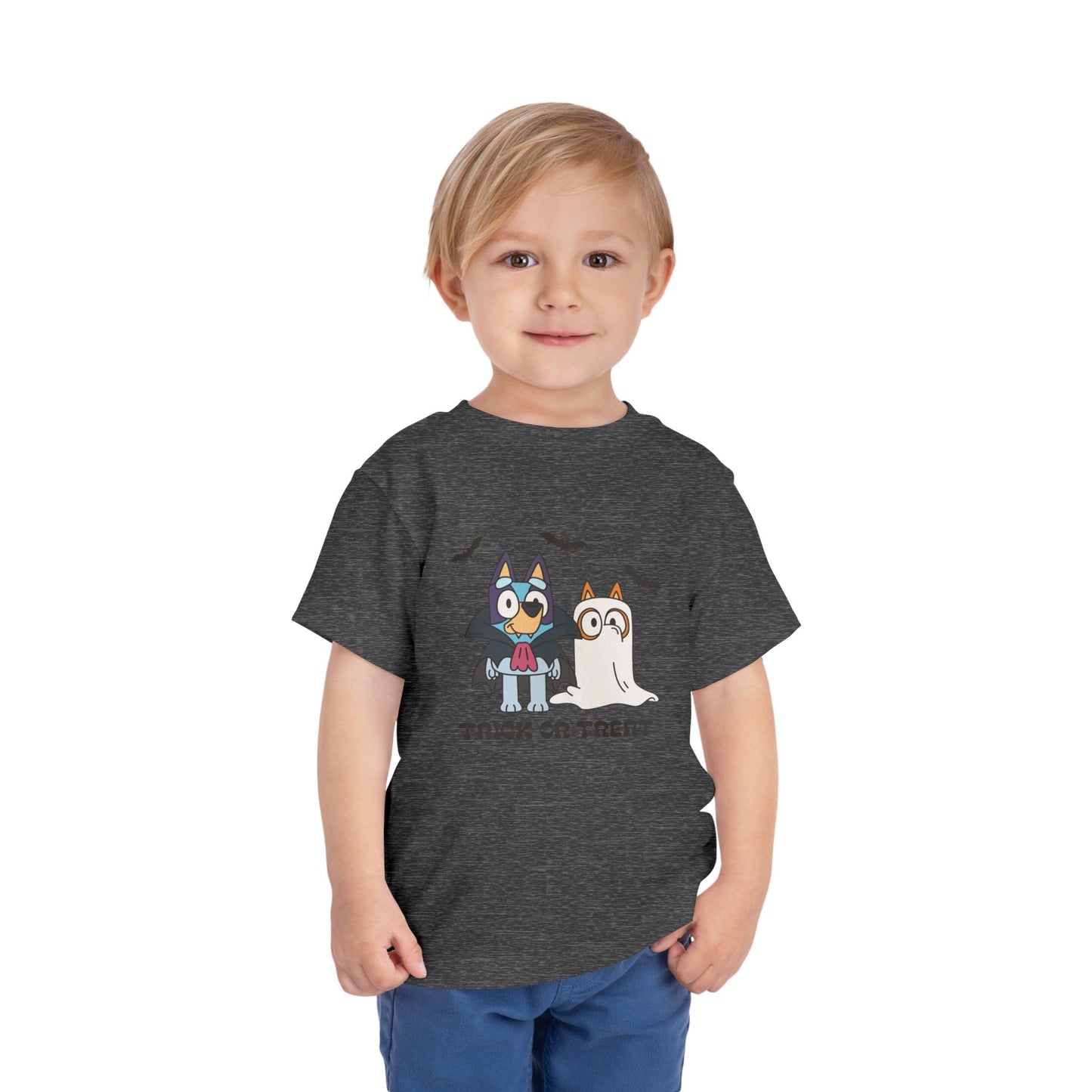Toddler Bluey Trick or Treat T-shirt