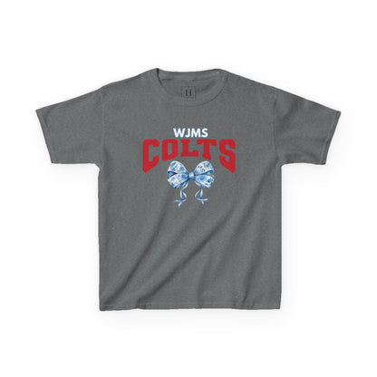 YOUTH - WJMS COLTS Coquette Bow Tee