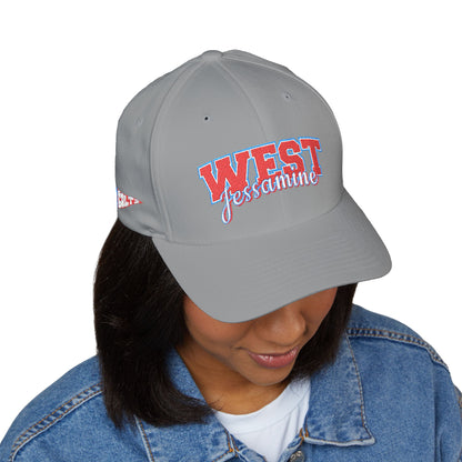 West Jessamine - Colts Pennant on Left Side - Embroidered Baseball Cap — Retro Game Day School Spirit
