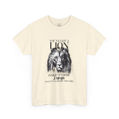 you are a lion christian shirt