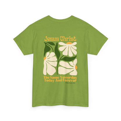 Jesus Never Changes Christian Short Sleeve Tee