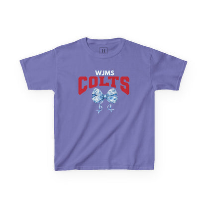YOUTH - WJMS COLTS Coquette Bow Tee