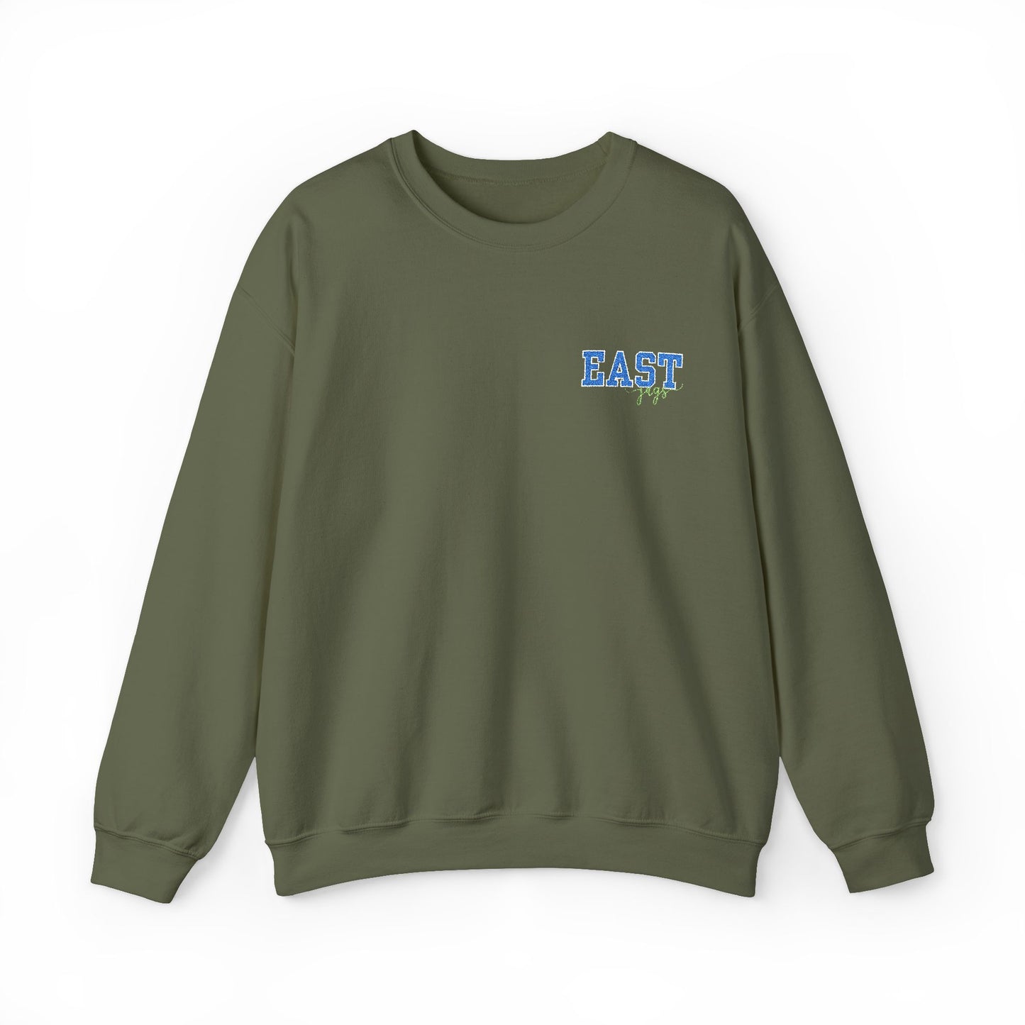East Jessamine Jags Crewneck Sweatshirt | Unisex Pullover -- Embroidered