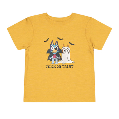 Toddler Bluey Trick or Treat T-shirt