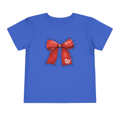 Toddler; West Jessamine Coquette Bow; Let's Go Colts - Unisex T-shirt