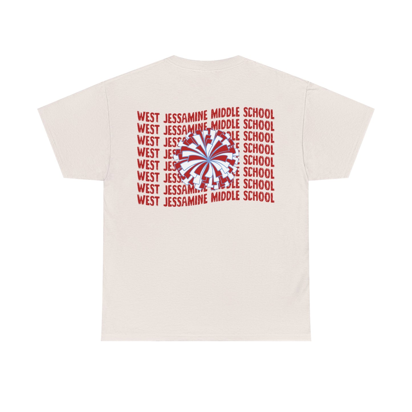 West Jessamine WJMS Colts Fan Tee —  Front & Back Unisex Tee