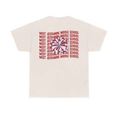 West Jessamine WJMS Colts Fan Tee —  Front & Back Unisex Tee