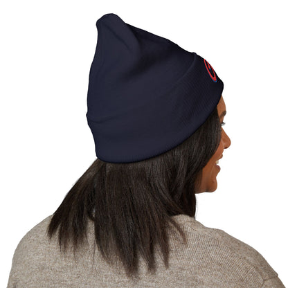 Colts Embroidered Cuffed Beanie — Classic Script Winter Hat