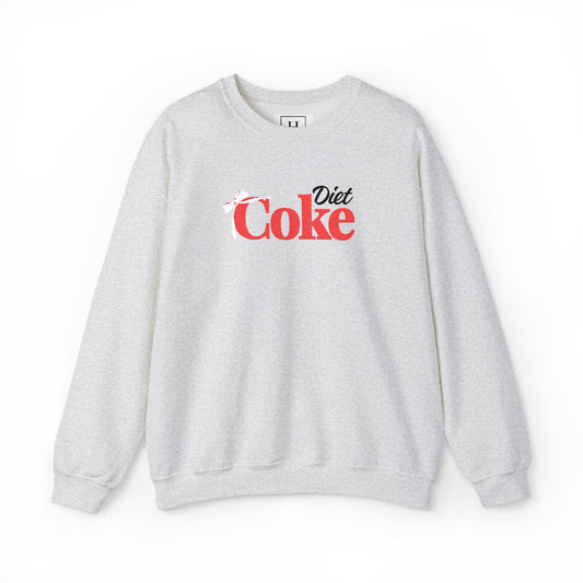 Bow 'Diet Coke' Crewneck Sweatshirt - Embroidered