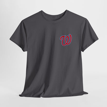(W) Logo on Front; West Jessamine COLTS on Back —  Front & Back Unisex T-Shirt