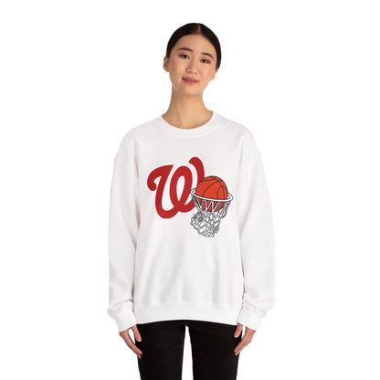 West Jessamine Logo & Basketball- Unisex Sweatshirt