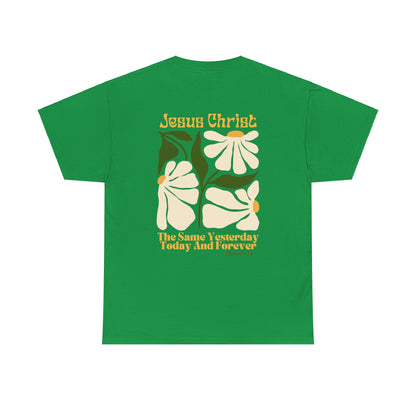 Jesus Never Changes Christian Short Sleeve Tee