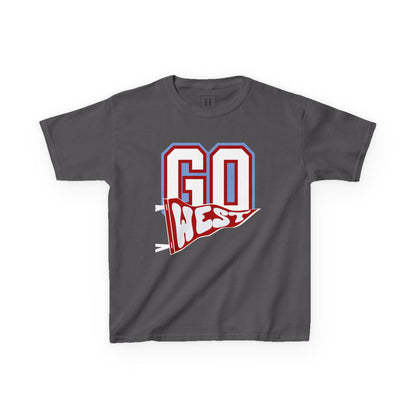 YOUTH -- GO WEST Pennant Flag - Unisex