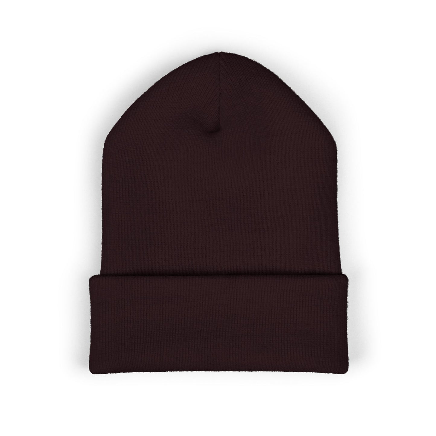 "Diet Coke" Heart Embroidered Cuffed Beanie — Classic Script Winter Hat
