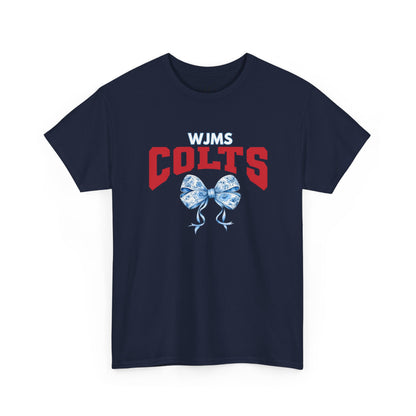West Jessamine (WJMS) COLTS Coquette Bow Unisex Tee